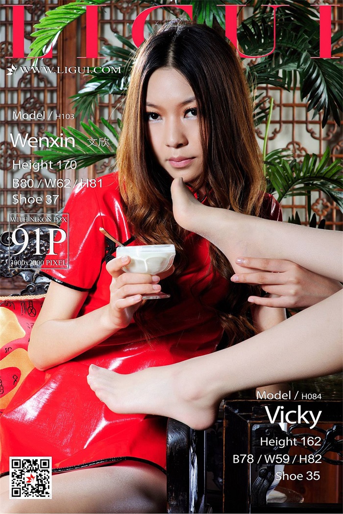 [Ligui丽柜] 2018.05.04 网络丽人 Model 文欣&Vicky [91P/95.7MB] LIGUI丽柜-第1张