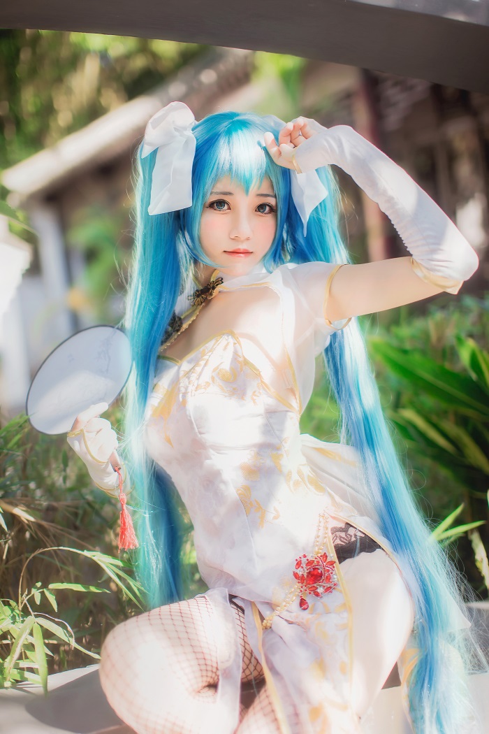 [Cosplay] 初音ミク 金丝雀ver Cosplay [22P/103MB] CosPlay-第1张