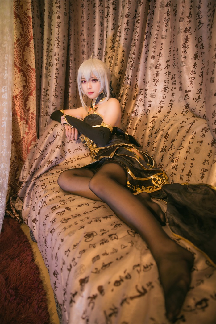 [Cosplay] VOCALOID 弱音凤凰旗袍ver [17P/37M] CosPlay-第1张