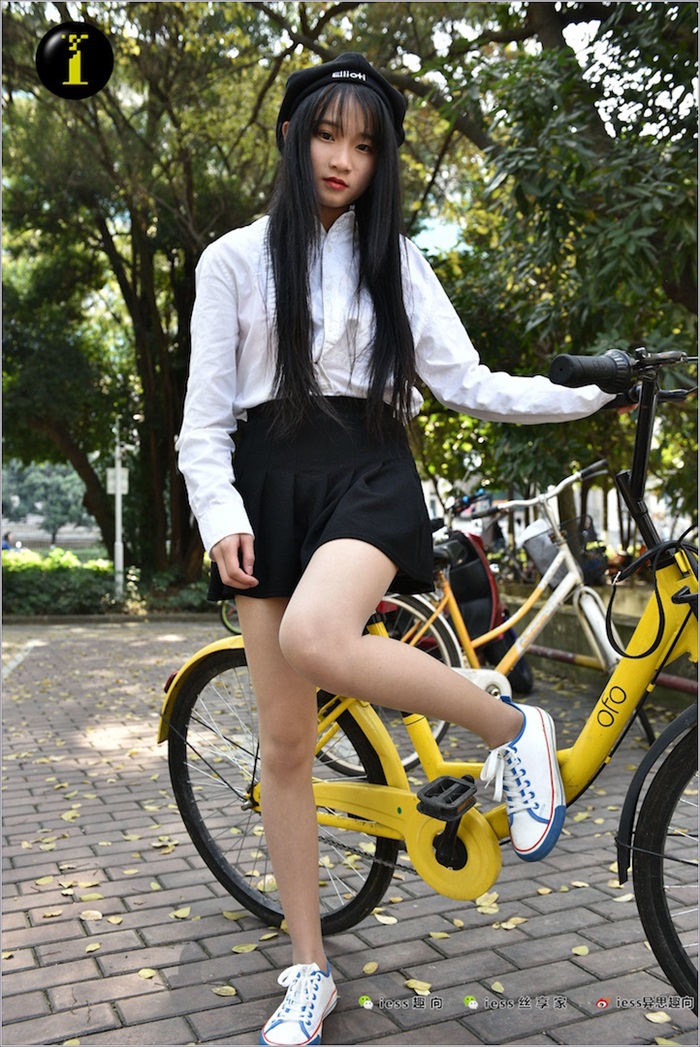 丝模系列[IESS异思趣向] 普惠集 033 琪琪 16岁的单车少女 [137P/244MB] 异思趣向-第2张