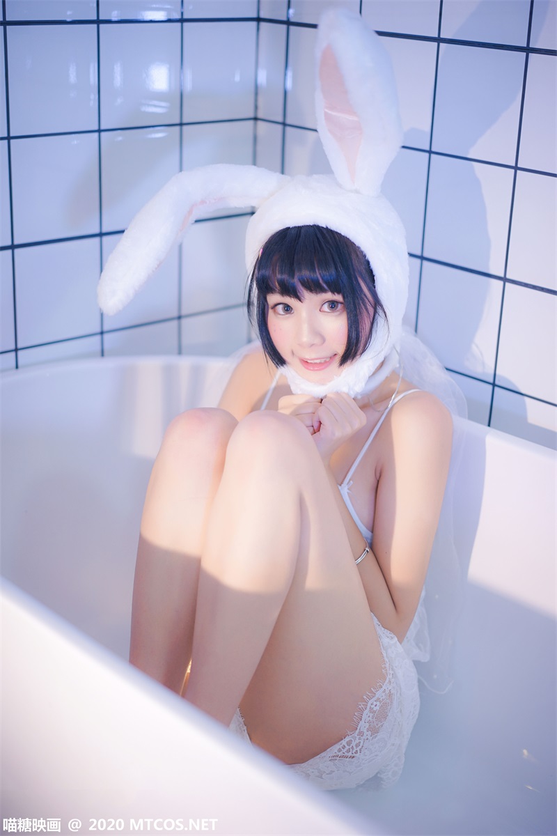 萝莉系列 喵糖映画少女写真 VOL.255 浴缸里的兔子 [40P/558MB] 喵糖映画-第4张
