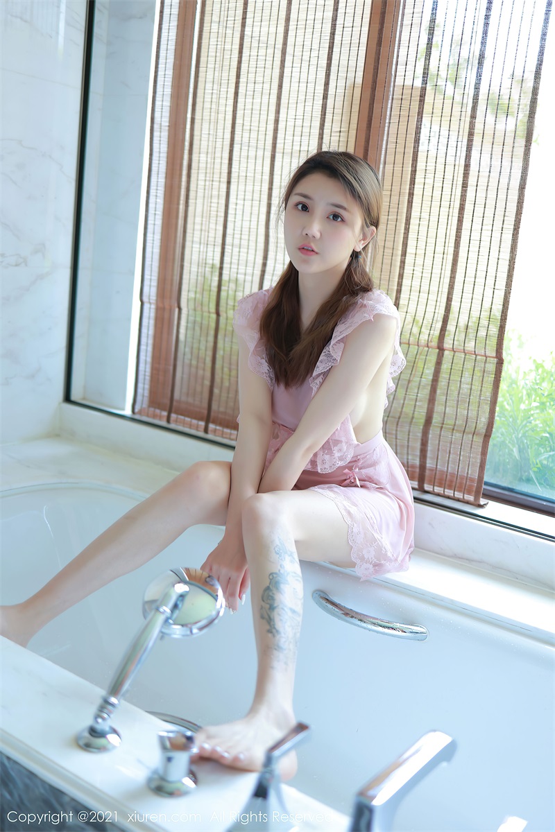 美女写真 经典粉色女仆浴室主题系列 夏西Cici [64P/568MB] 美丝写真-第2张