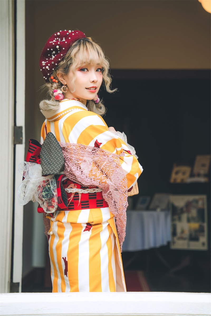 网红Coser@ElyEE子 Retro Kimono II [62P/282MB] 网红Coser-第4张