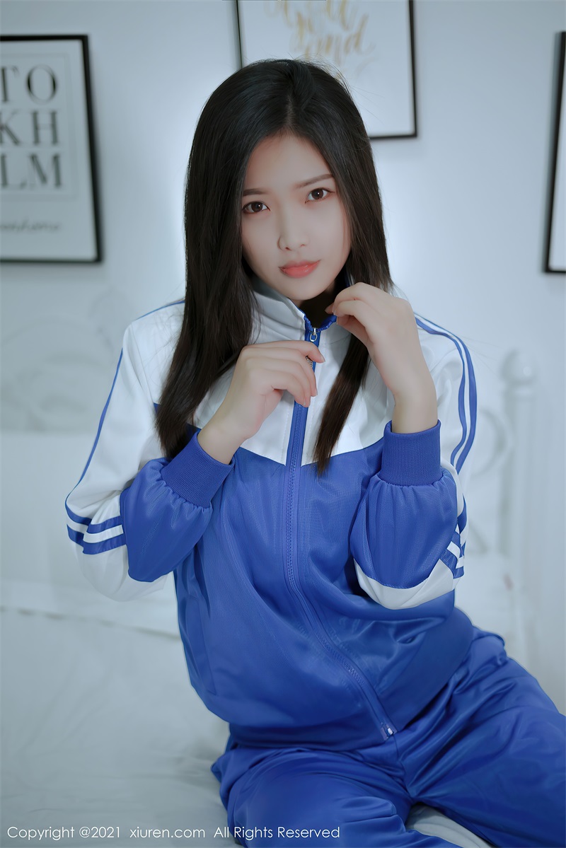 美女写真 清纯动人的蓝色校服系列 星萌 [49P/454MB] 美丝写真-第1张