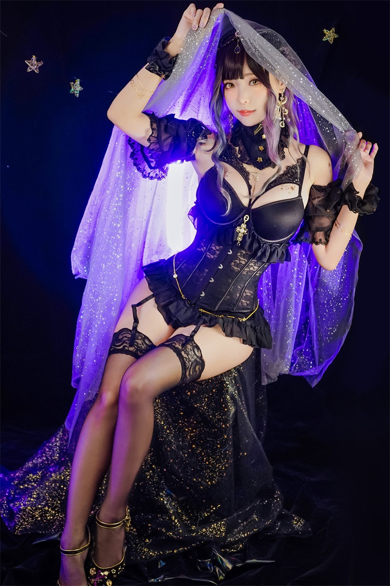 网红Coserr@ElyEE子 Original Witch & Cat魔女與貓 [76P/182MB] 网红Coser-第3张