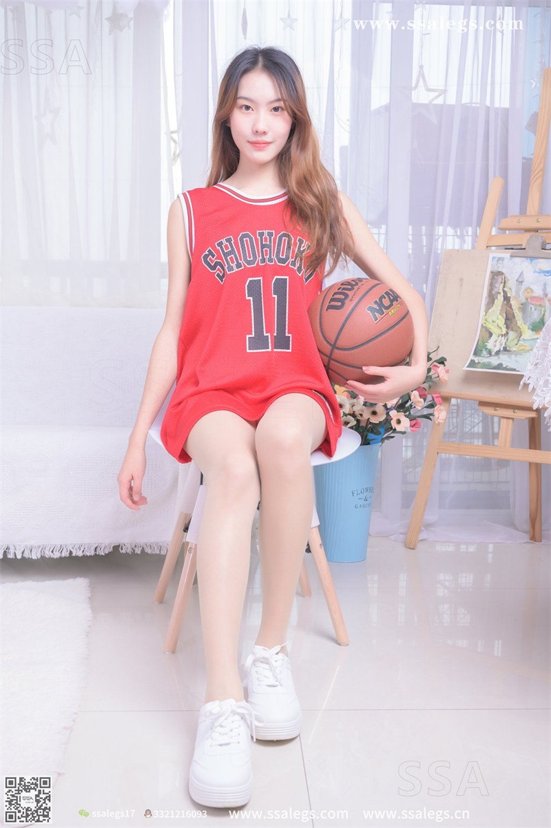 [SSA丝社] 超清版 No.324 素素小姐姐放假在家陪你玩篮球(上) [128P/1.41GB] SSA丝社-第2张